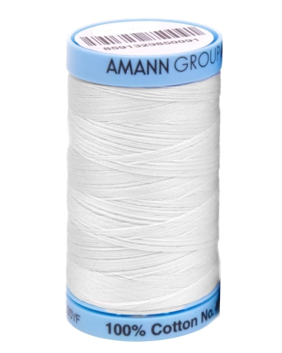 Amann Univerzální šicí nit  Amann TRIANA 50 bavlněná, bílá 2000, návin 400m