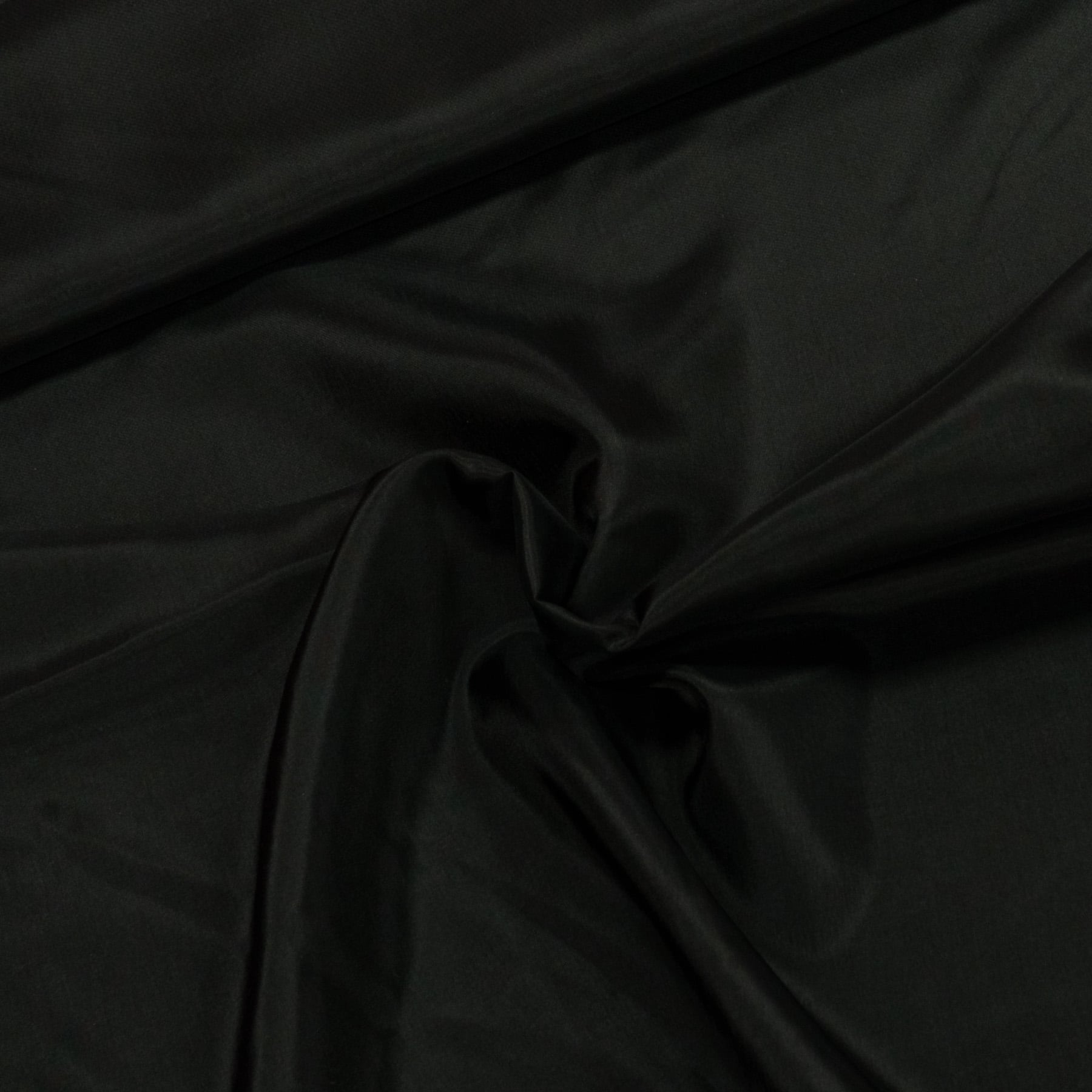 Podšívka viskózová / acetátová, jednobarevná černá, š.160cm (látka v metráži)
