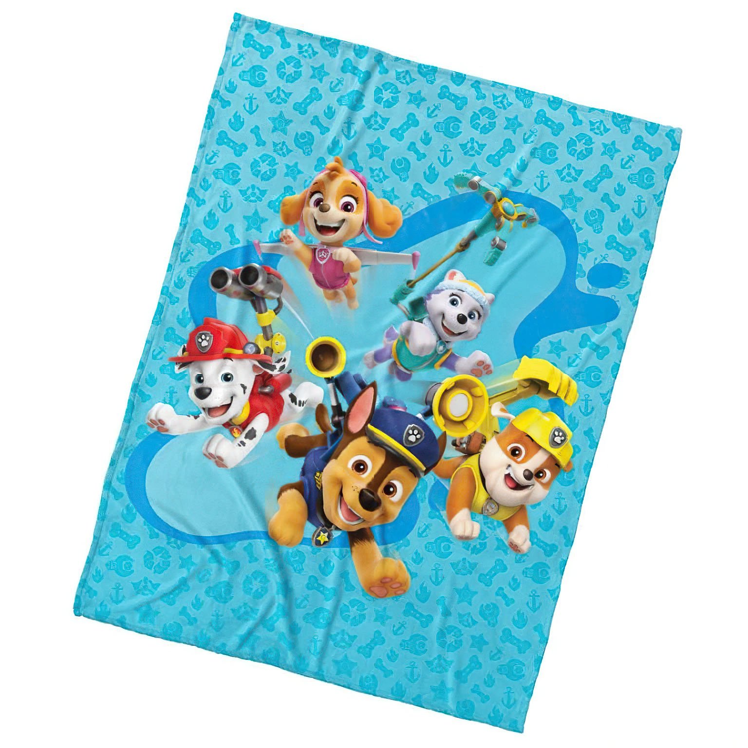 Carbotex Dětská deka Tlapková Patrola Létající Jednotka 150x200 cm