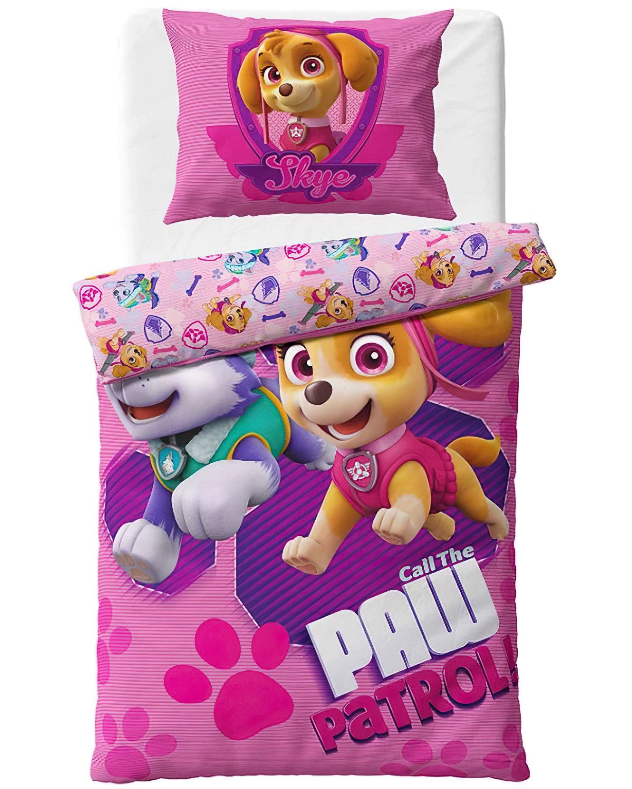 Carbotex Mikroplyšové povlečení Tlapková Patrola Odvážné Záchranářky