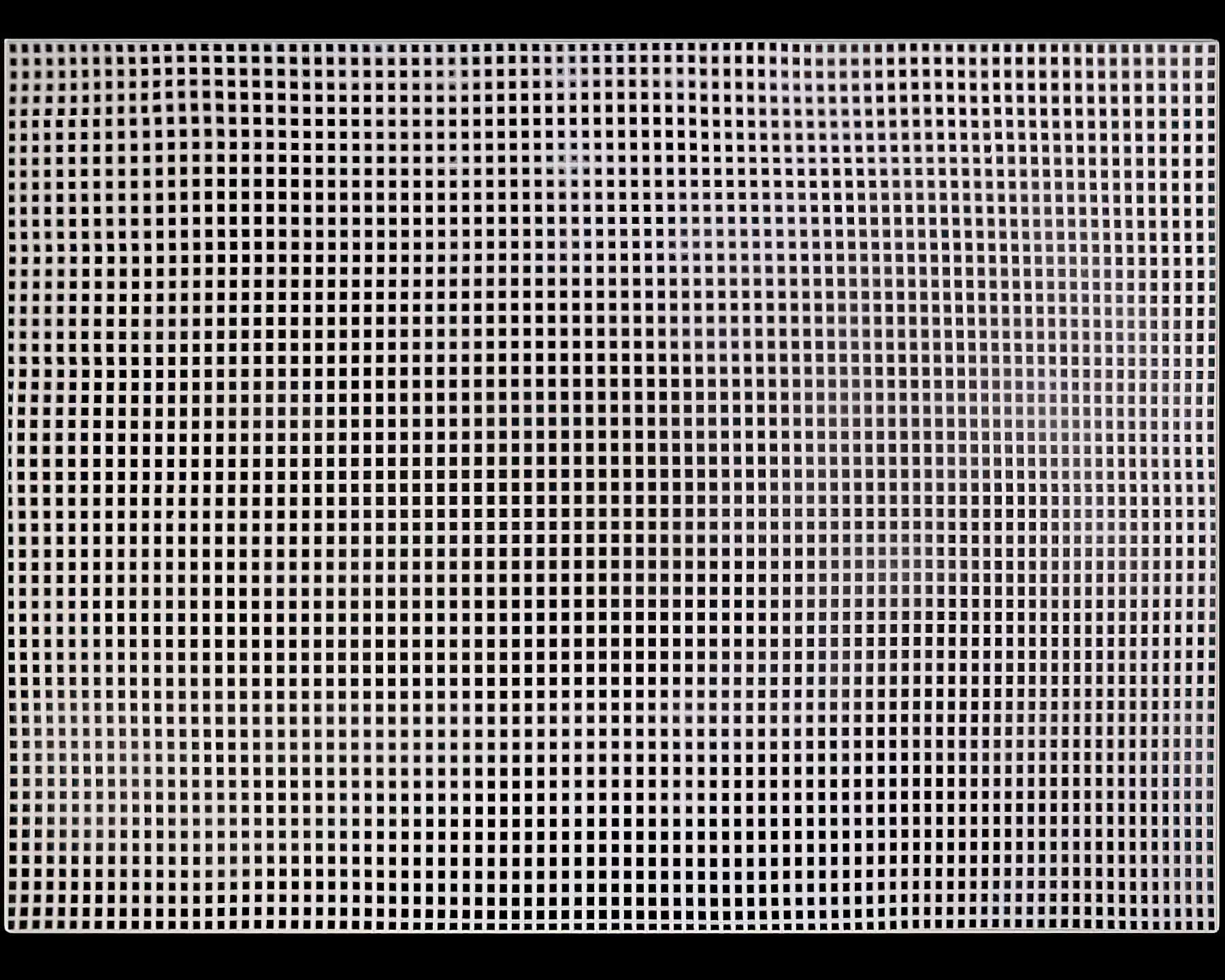 Stoklasa Plastová kanava, vyšívací mřížka na vyšívání a tapiko 750979, bílá, obdélník 42x60cm