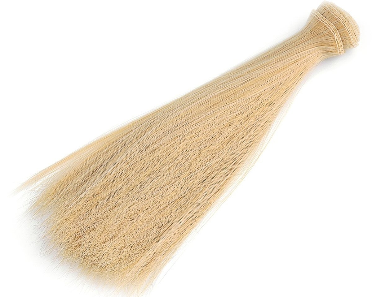 Paruka / vlasy pro panenky 800899/1 blond, délka vlasů 20cm, návin 1m