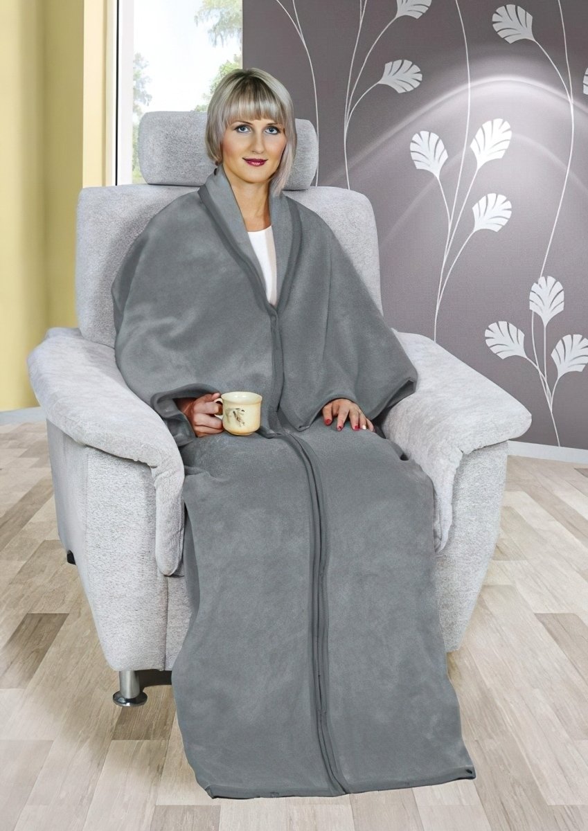 Bellatex Televizní pytel KORALL MICRO, jednobarevný, světle šedý, 150x180cm