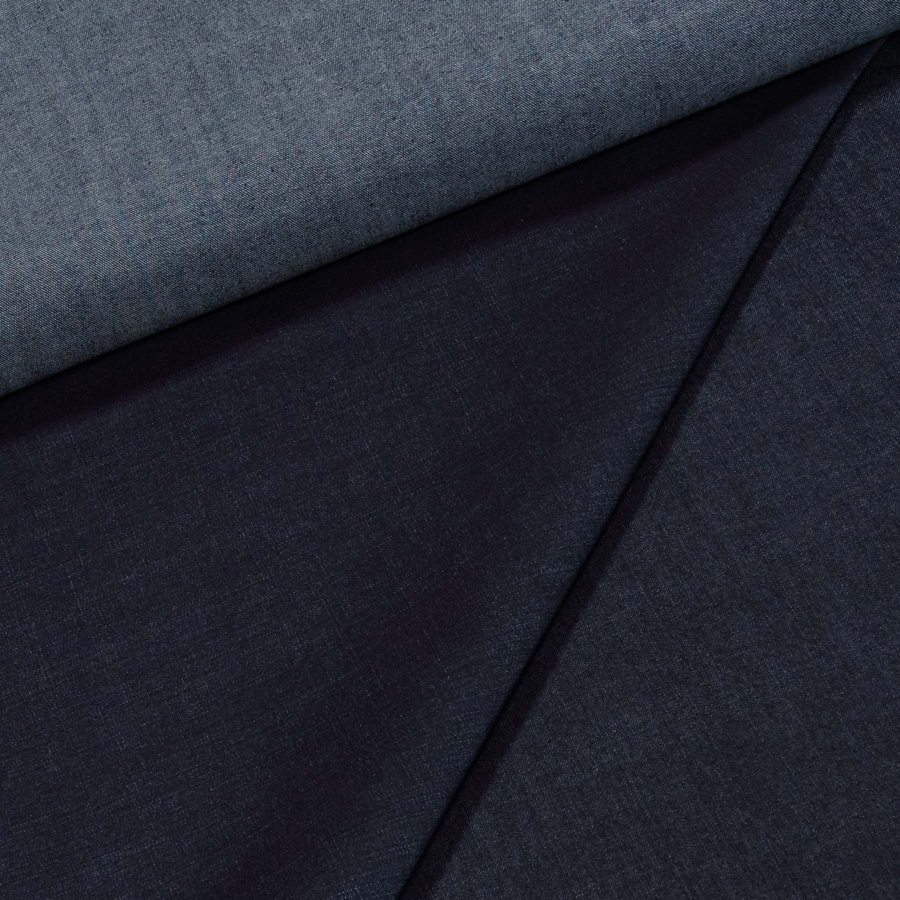 Bavlněná riflovina (denim, džínovina) modrá č.9, klasická, š.150cm, 350 g/m2, 100% bavlna (látka v metráži)