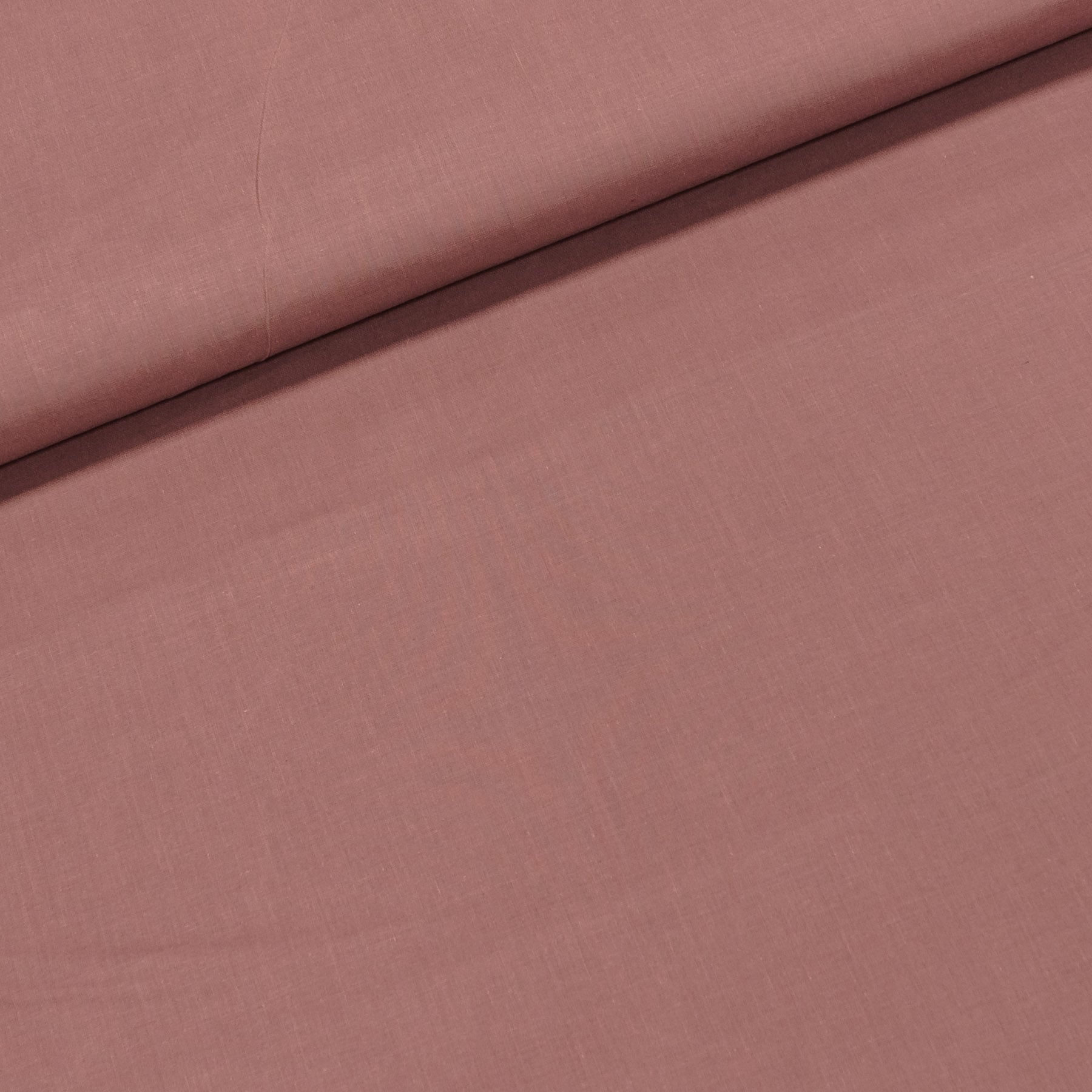 Bavlněné plátno ANIKA jednobarevná, starorůžová, š.160cm (látka v metráži)