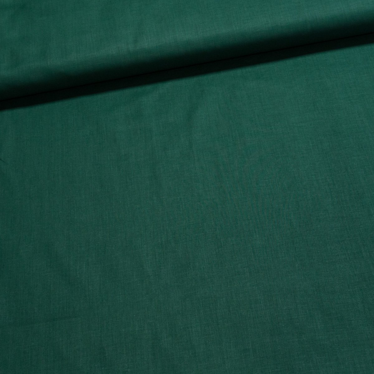 Bavlněné plátno DIANA UNI 31003/4, jednobarevná tmavě zelená, š.150cm (látka v metráži)