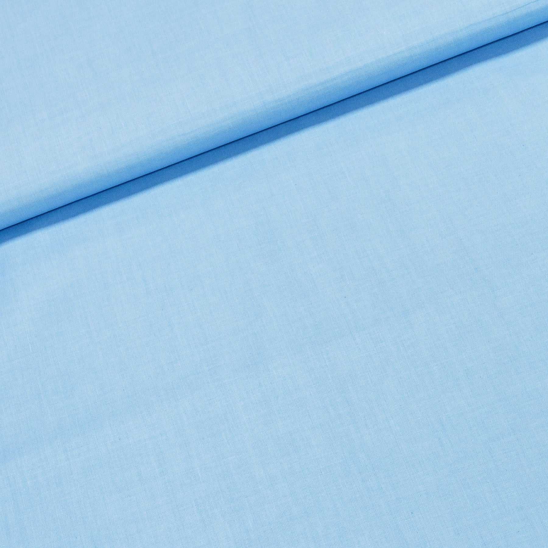 Bavlněné plátno EKKA UNI, jednobarevná blankytně modrá, š.150cm (látka v metráži)