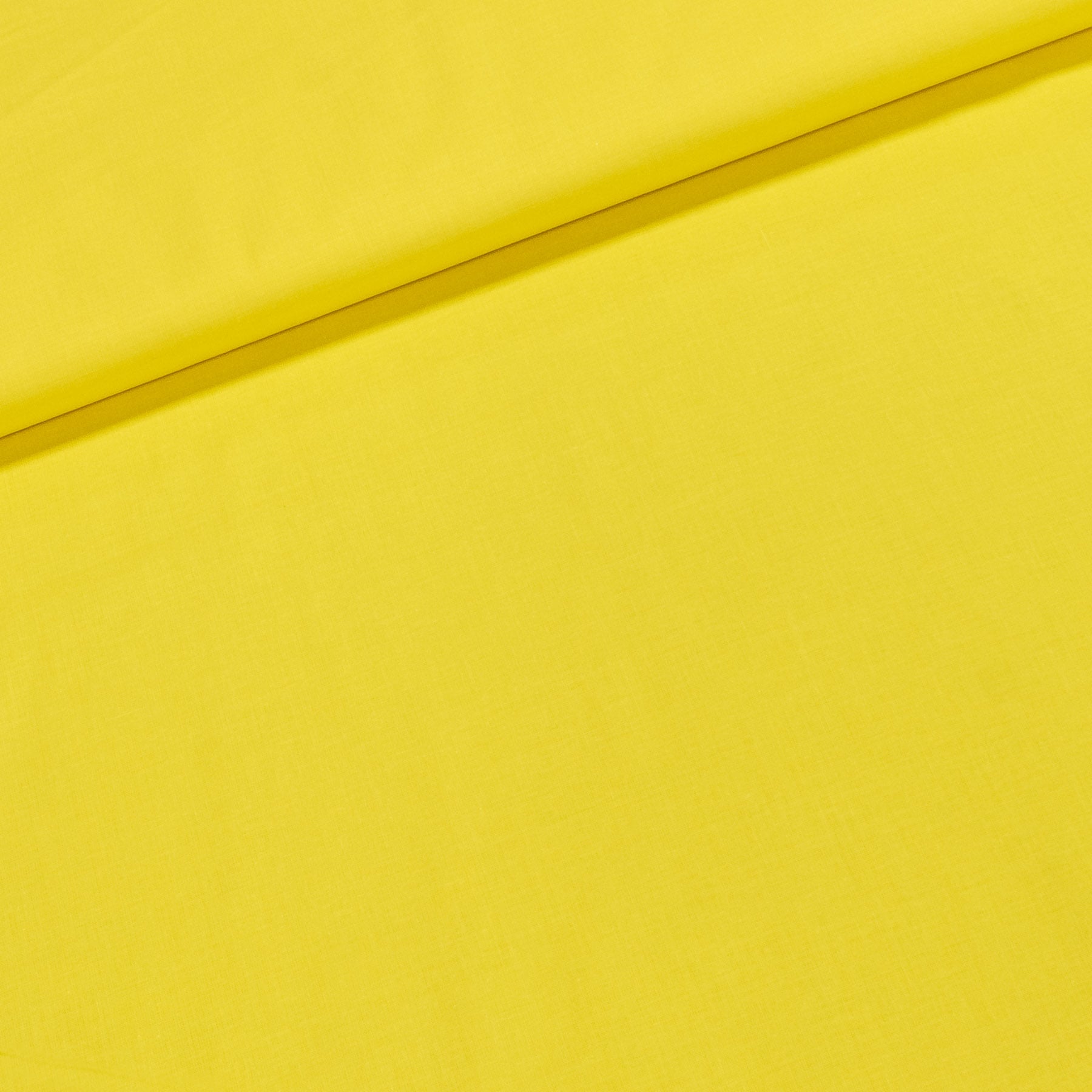 Bavlněné plátno EKKA UNI, jednobarevná tyrkysově žlutá, š.150cm (látka v metráži)