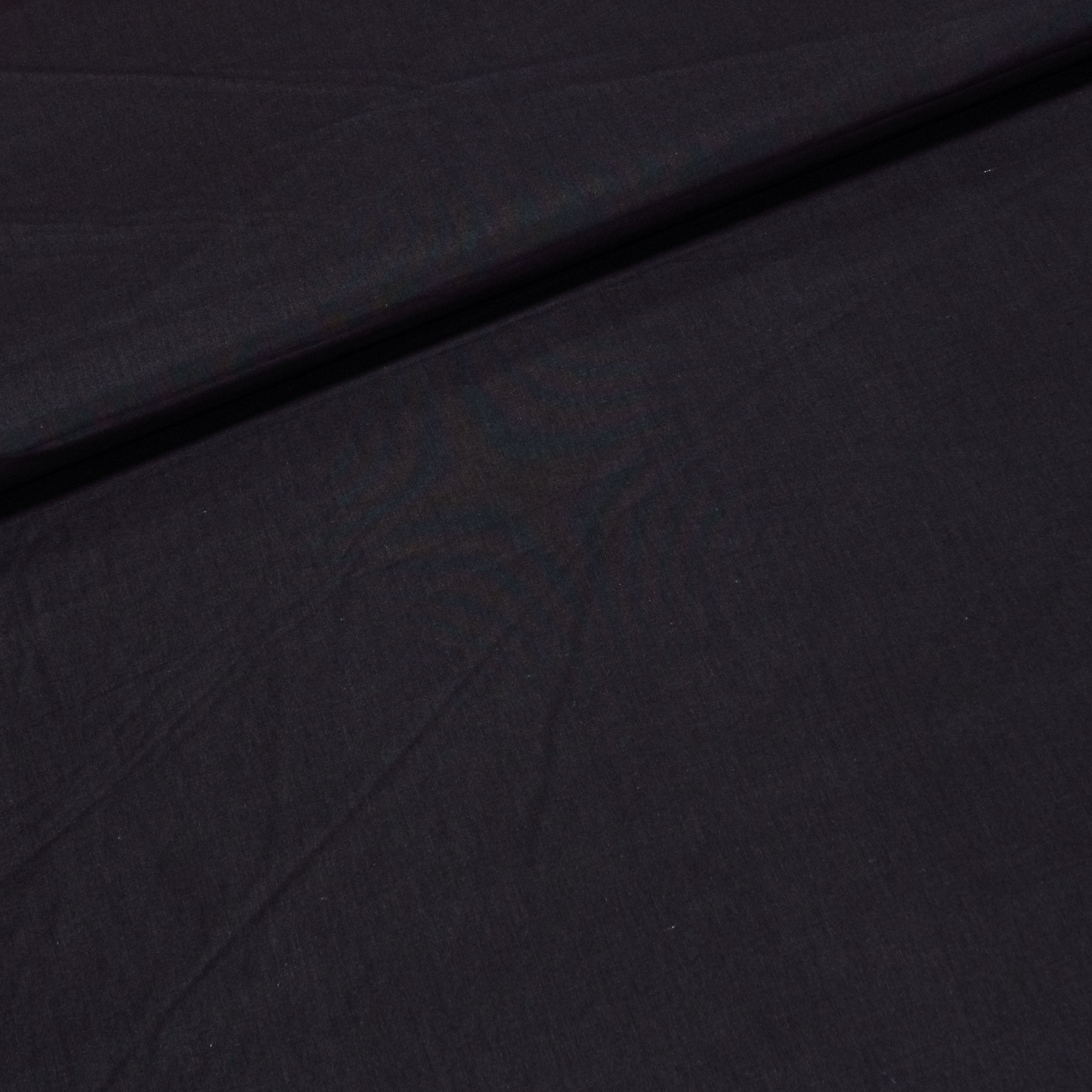Bavlněné plátno jednobarevné JULIE JU001/03 uni černá, š.150cm (látka v metráži)