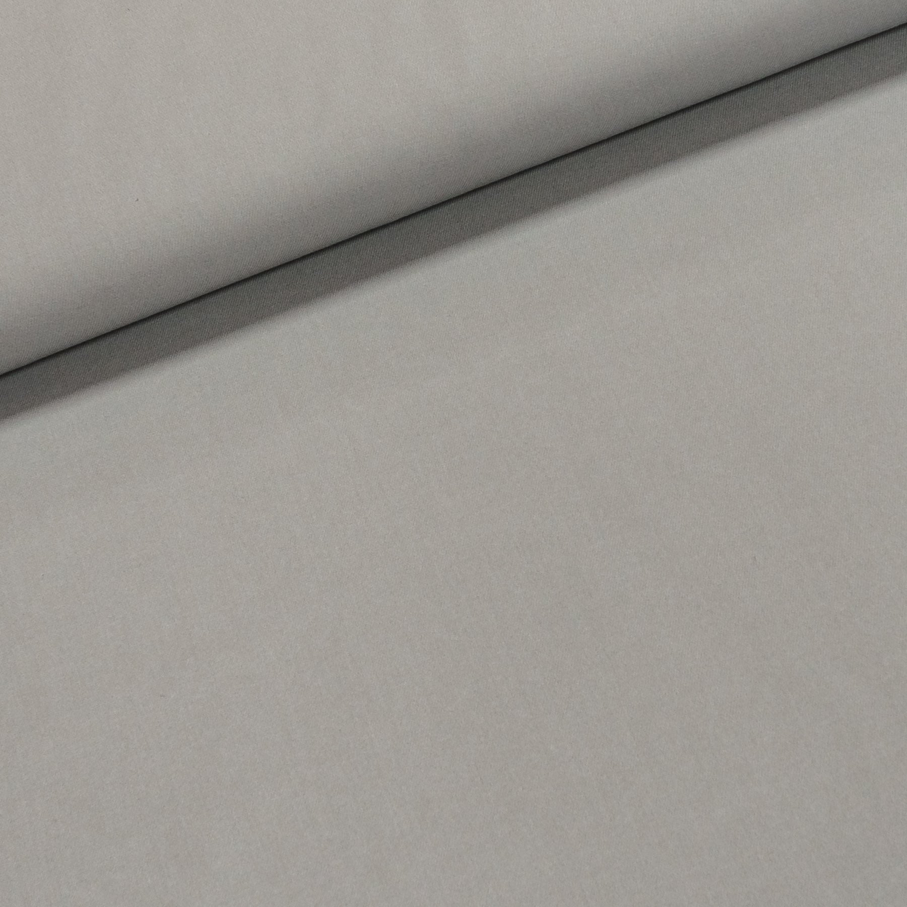 Bavlněné plátno / kapsovina UNI jednobarevná šedá, š.160cm (látka v metráži)