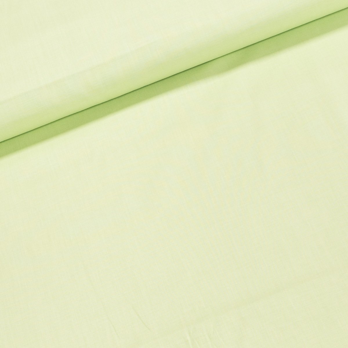 Bavlněné plátno UNI 610240 jednobarevné, limetkové / zelená, š.142cm (látka v metráži)