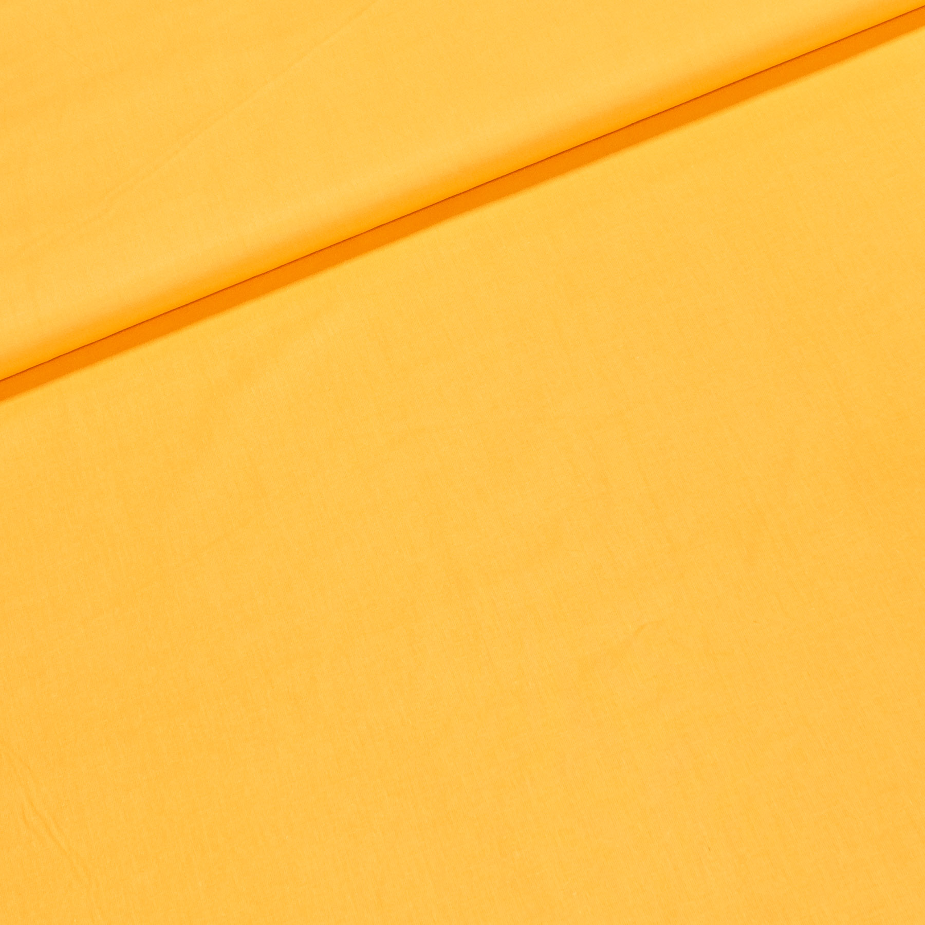 Bavlněné plátno UNI POLO, jednobarevná žluto-oranžová, š.140cm (látka v metráži)