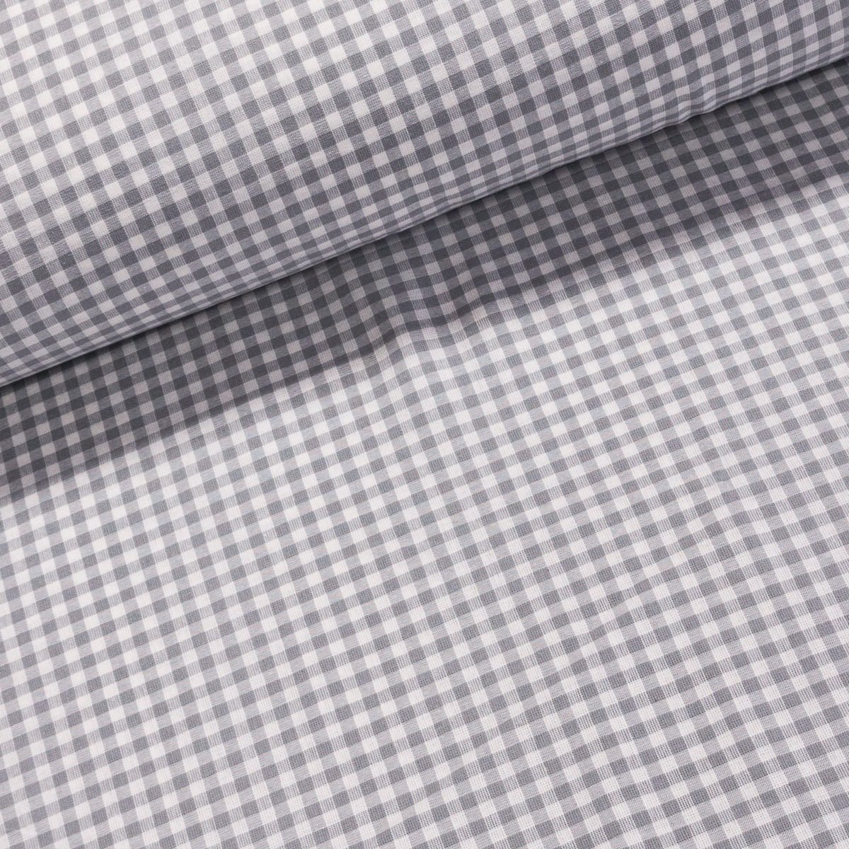 Bavlněný kanafas SOFI 0,5x0,5cm šedý, š.140cm (látka v metráži)