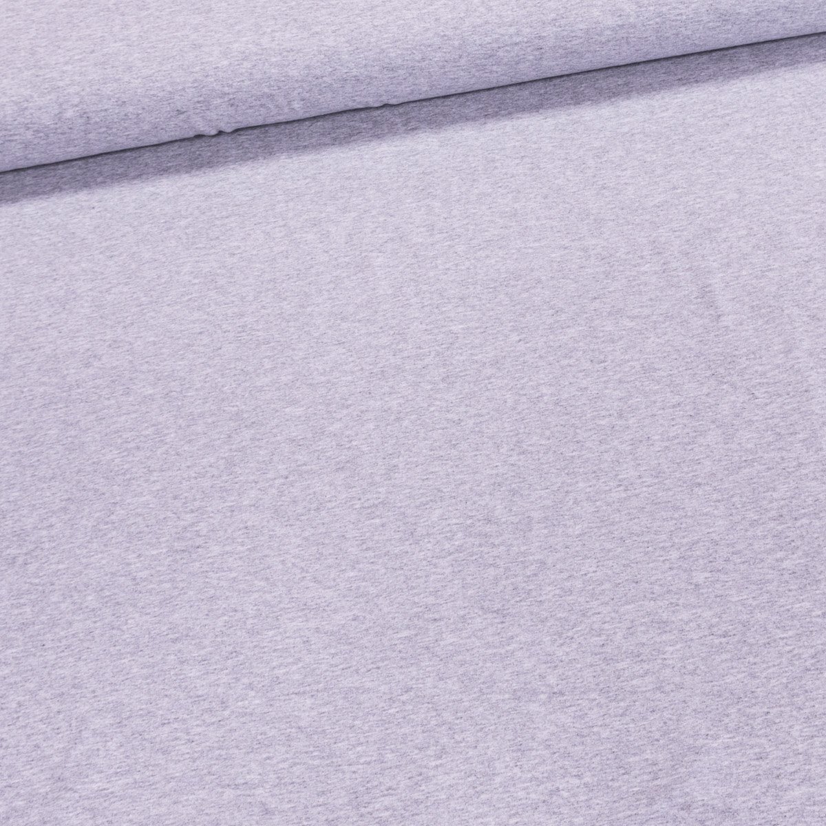 Bavlněný úplet 6004/91světle šedý melír, š.180cm (látka v metráži)