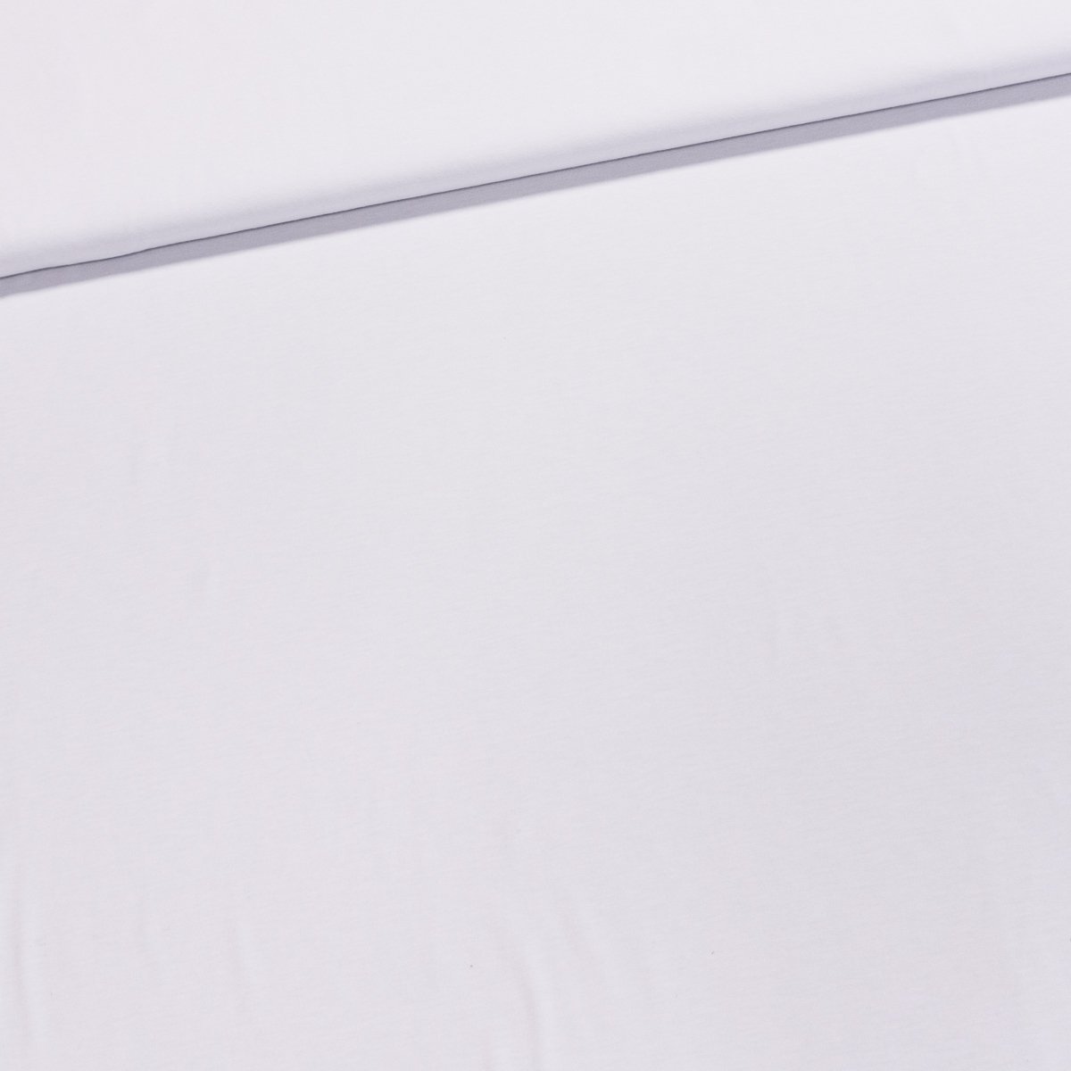 Bavlněný úplet RS0179-500 UNI jednobarevný bílý, š.155cm (látka v metráži)