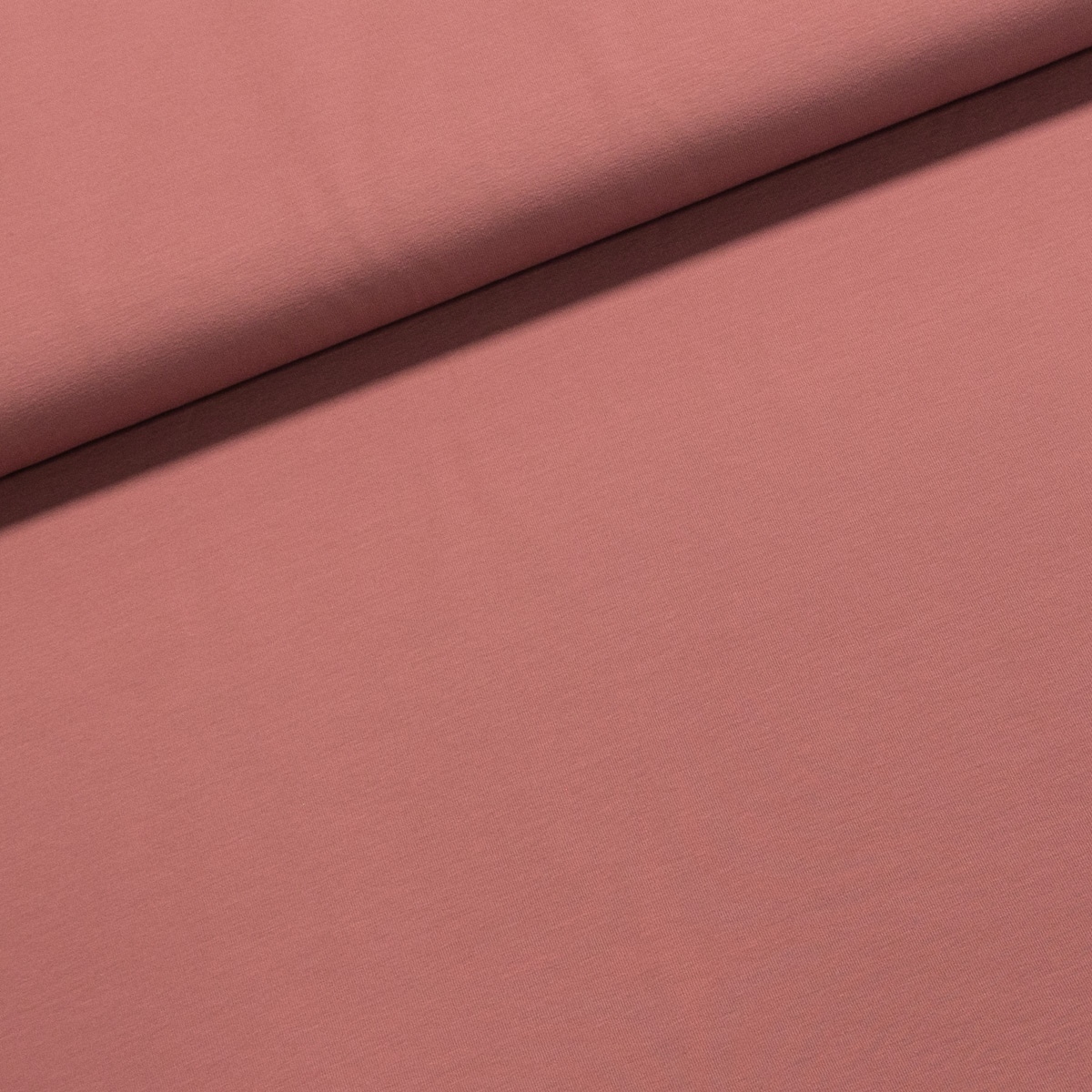 Bavlněný úplet UNI 2908 1518 jednobarevný tmavě růžový, š.150cm (látka v metráži)