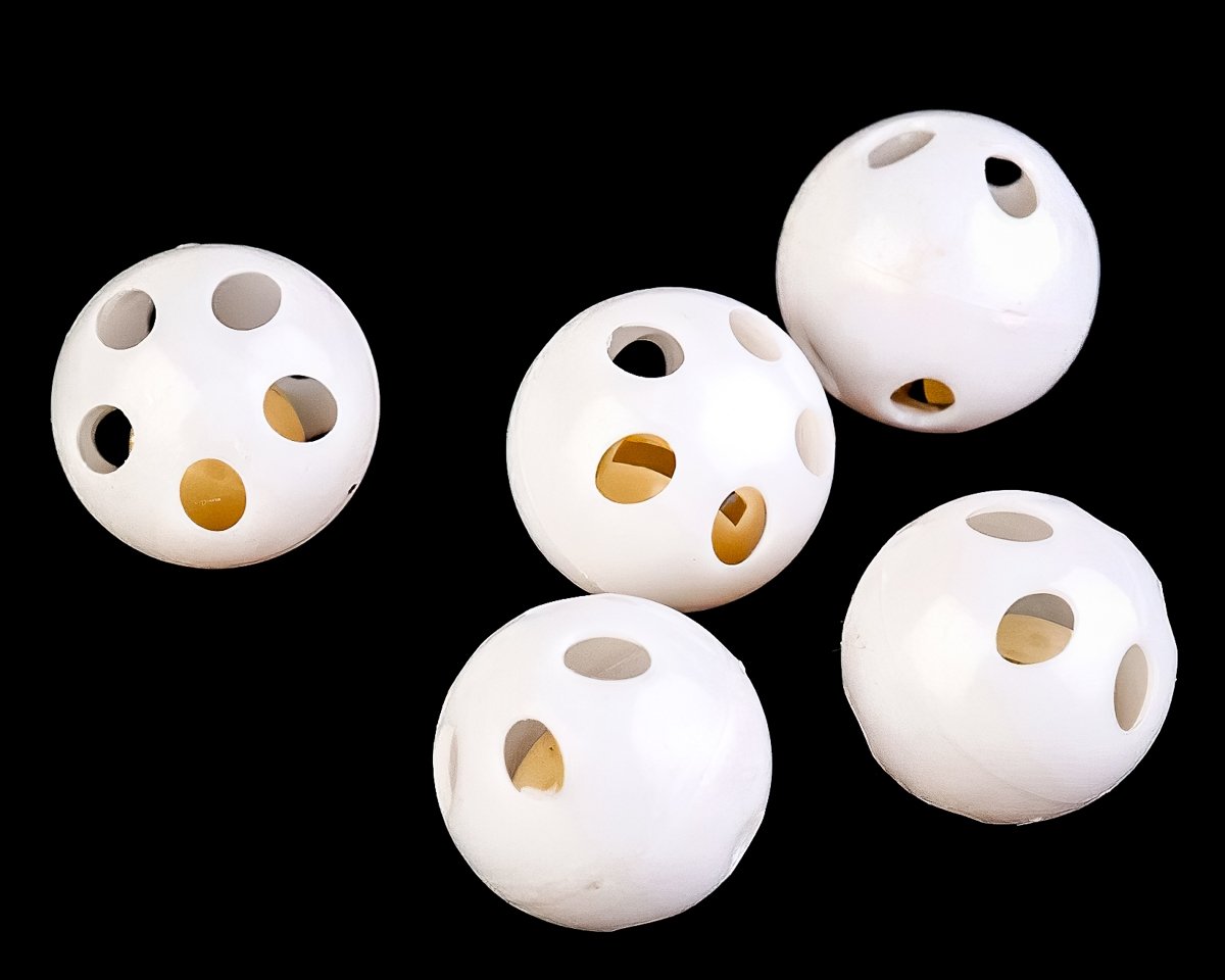 Stoklasa Chrastítko kulička 750736, bílé, malé, průměr 24mm