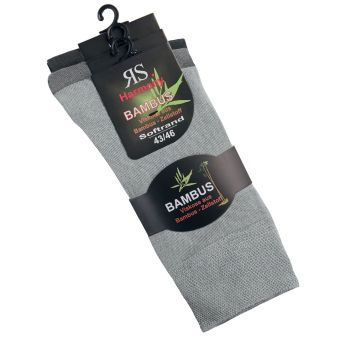Ponožky zdravotní 43038, šedé, klasické, bez gumiček, dámské, 3 páry (více velikostí)
