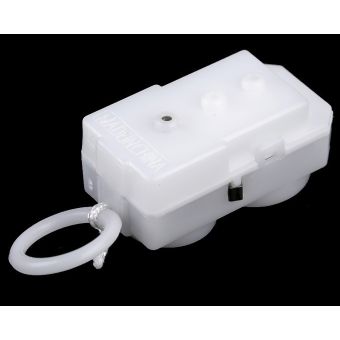 Vibrující strojek 18x54 mm, 800089 bílý, délka provázku 17cm