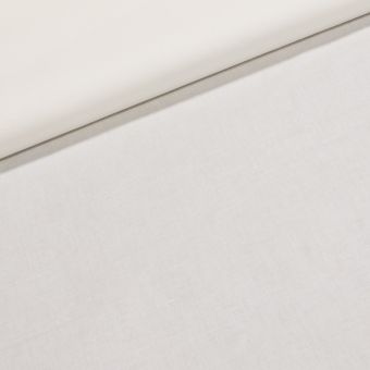 Bavlněné plátno jednobarevné DOMINIC uni bílá, š.140cm (látka v metráži)