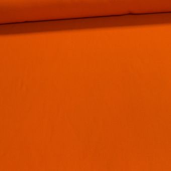 Bavlněný kepr PROTON 245 ORANGE jednobarevná oranžová, š.150cm (látka v metráži)