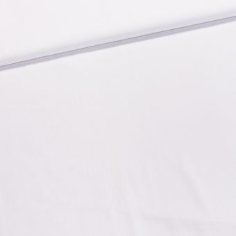 Bavlněný satén SARAH UNI bílý krojový, jemný česaný, š.140cm (látka v metráži)