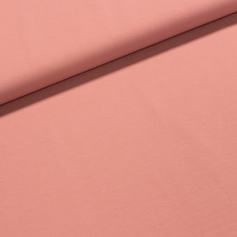 Bavlněný úplet UNI 2908 1711 jednobarevný světle růžový, š.150cm (látka v metráži)