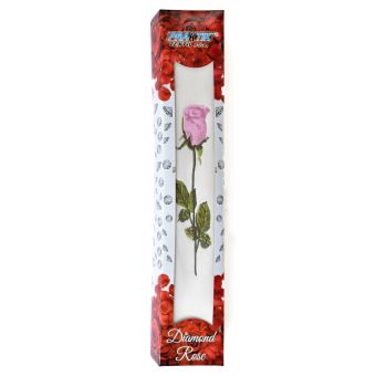 Dárkové balení froté ručníku 05, růžová růže, 50x90cm 1 kus