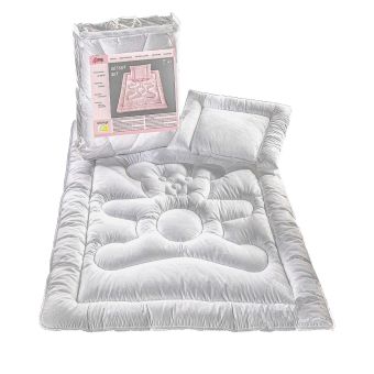 Dětský set MEDICAL do postýlky, prošívaný, přikrývka 100x135cm, polštář 40x60cm, celoroční (400+220g)