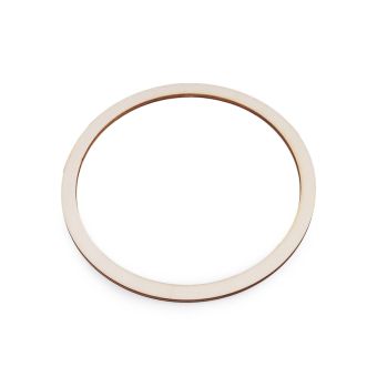 Dřevěný kruh, výřez na lapač snů 790124, světlý, průměr 15cm