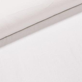 Flanel bavlněný UNI M-1 jednobarevný bílý, š.160cm (látka v metráži)