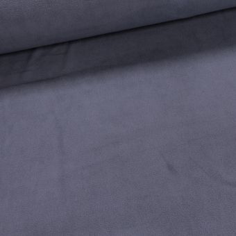 Fleece (flís) 93 jednobarevná uni šedý, š.150cm (látka v metráži)