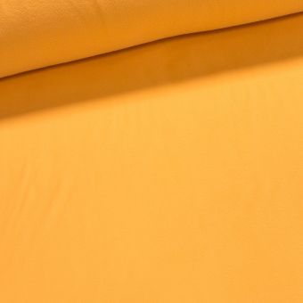 Fleece (flís) jednobarevná uni světle oranžová, š.150cm (látka v metráži)