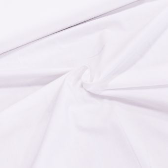 Košilovina bavlněná / batist NIKOLA, jednobarevná bílá, š.150cm (látka v metráži)