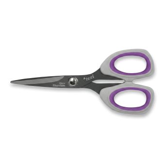 Krejčovské nůžky TEXI TITANIUM Ti514, s ergonomickou rukojetí, délka ostří 6,7cm, celková délka 13 cm