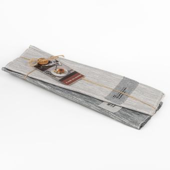 Kuchyňské prostírání ŠEDÉ 2ks, 33x45cm