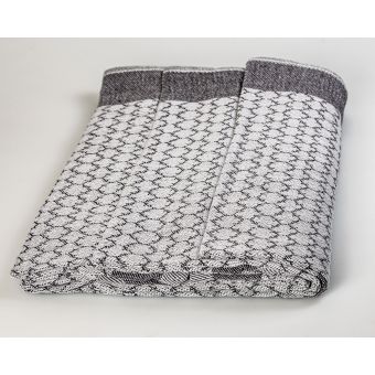 Kuchyňské utěrky EGYPTSKÁ BAVLNA 93, šedý žakarový vzor, 3 kusy, 50x70cm