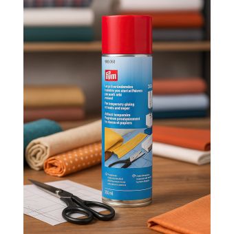 Lepidlo na textil ve spreji Prym 968 061, dočasné spojení, bezbarvé, 250 ml