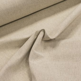 Originální lněné MALÍŘSKÉ PLÁTNO (MALPLA) režné, nevysrážené, 70% bavlna, 30% len š.160cm (látka v metráži)
