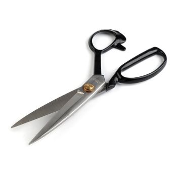 Klasické krejčovské celokovové nůžky CEO J774, s pogumovanou rukojetí, délka 23cm (9") 