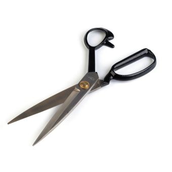 Klasické krejčovské celokovové nůžky CEO J773, s pogumovanou rukojetí, délka 25,5cm (10") 