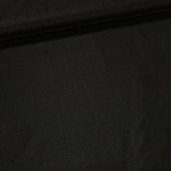 Oděvní látka KOŽENKA N6949, černá, drobný vzor, rub počesaná, š.145cm (látka v metráži)