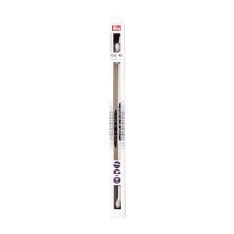 Pletací jehlice PRYM ERGO 190413, ergonomické plastové, rovné, 2 kusy, délka 40cm, velikost 10mm