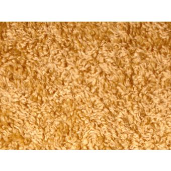 Plyš beránek TERAN 256, medový, šíře 150cm (metráž)