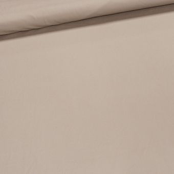 Polyesterový úplet UNI 5932 3048 SPORT, jednobarevný béžový, š.160cm (látka v metráži)