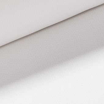 Potahová látka, čalounická KOŽENKA DOLARO D_B_0.8 bílá, š.145cm, 460g/m2 (látka v metráži)