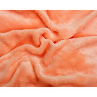 Prostěradlo MIKROFLANEL SLEEP WELL 180x200cm, lososové