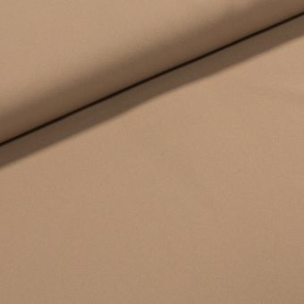 Rongo, kostýmovka 209 uni jednobarevná tmavě béžová, š.150cm (látka v metráži)