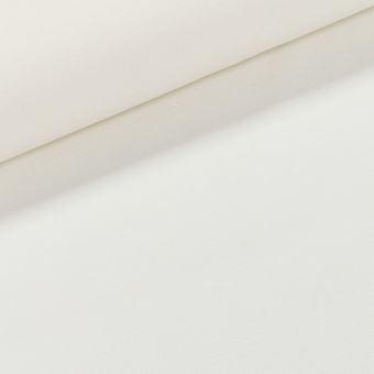 Směsový úplet PUNTO 4599/10, jednobarevný smetanový, š.150cm (látka v metráži)