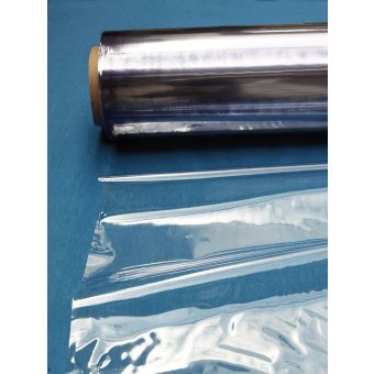 Ubrus PVC průhledný 0009, bez vzoru, š.140cm, role 30m